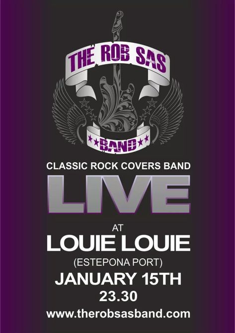 Rob sas band live